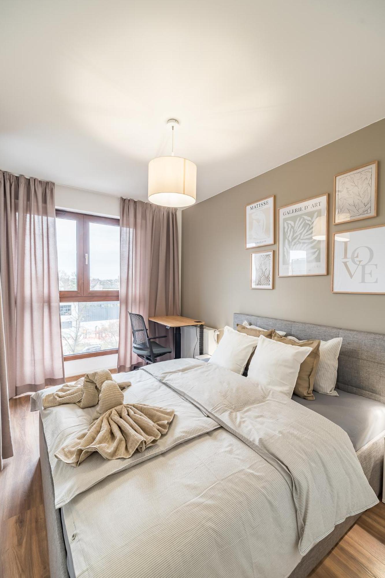 Appartement Business - City View With Balcony & Parking By Rentujemy