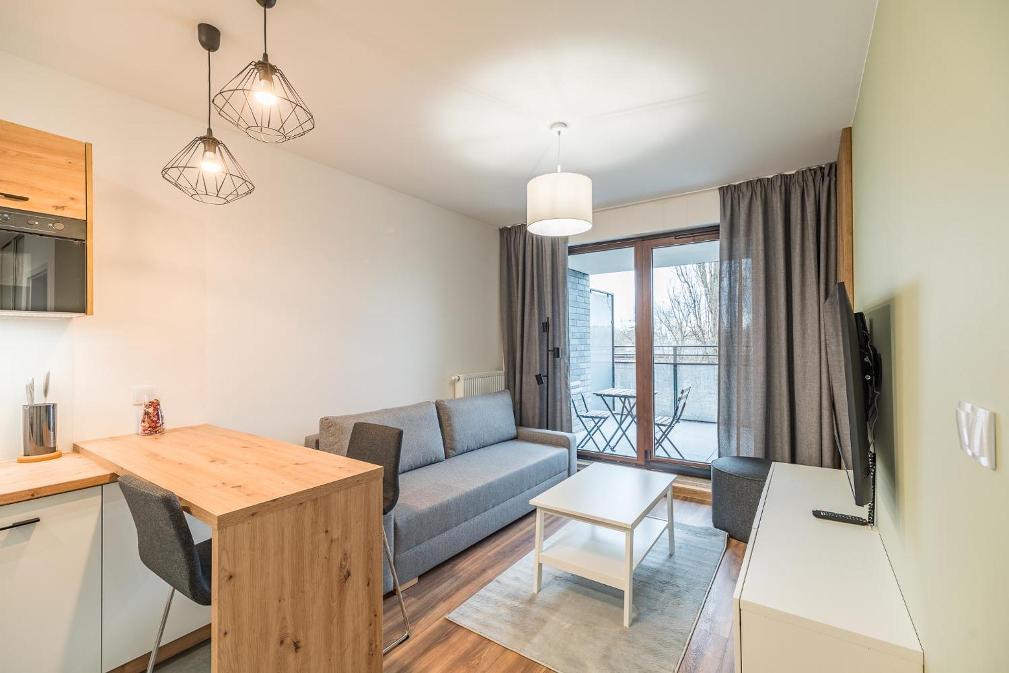 Appartement Business - City View With Balcony & Parking By Rentujemy Krakau