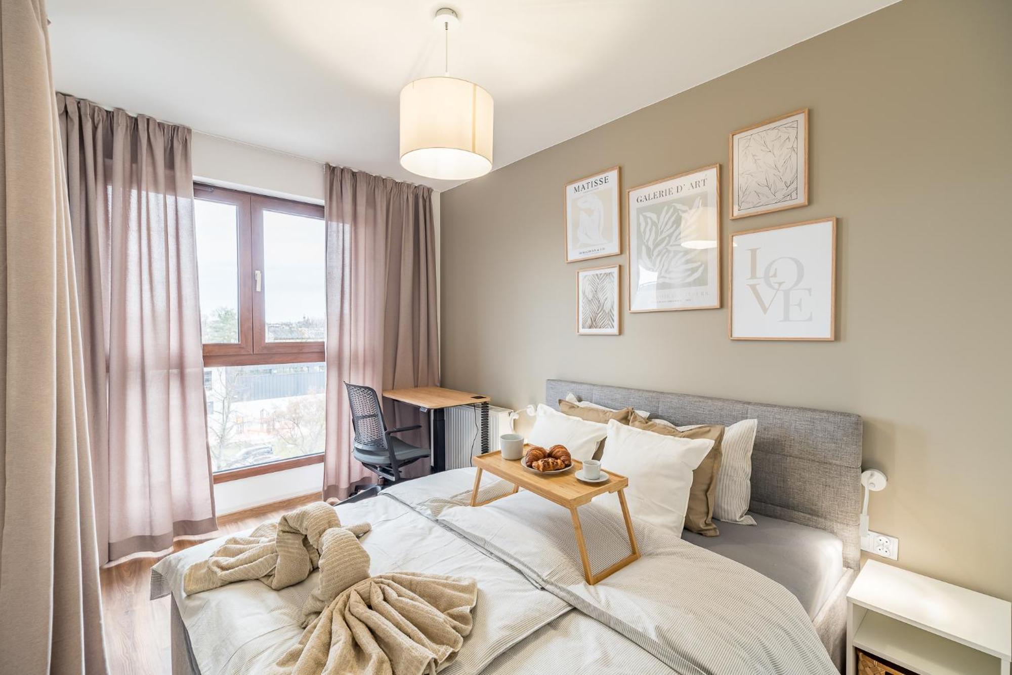 Appartement Business - City View With Balcony & Parking By Rentujemy